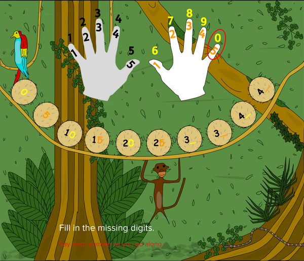 Skip Counting in Fives