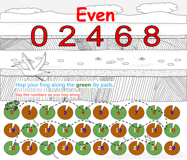 Skip Counting in Twos