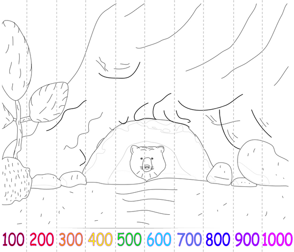 Skip Counting Puzzles: Hundreds