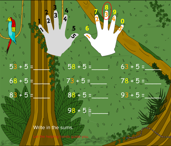 Adding and Subtracting Five