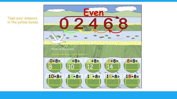 Adding and Subtracting Eight