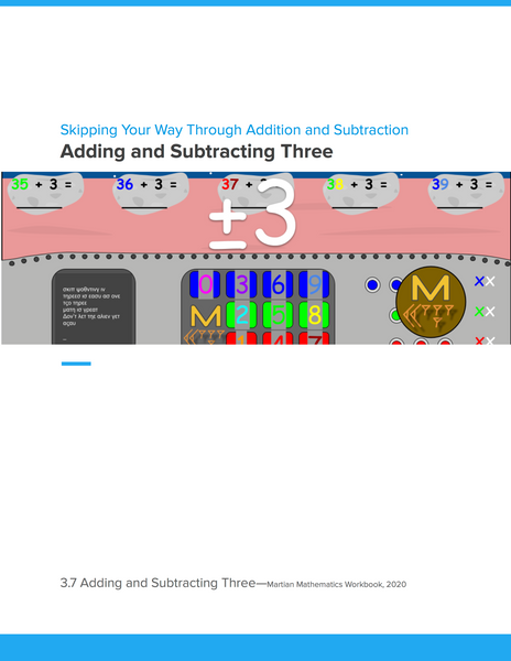 Adding and Subtracting Three