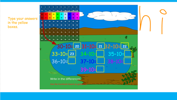Adding and Subtracting Ten