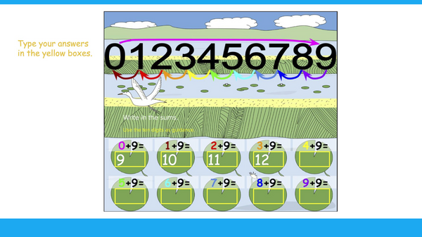Adding and Subtracting Nine