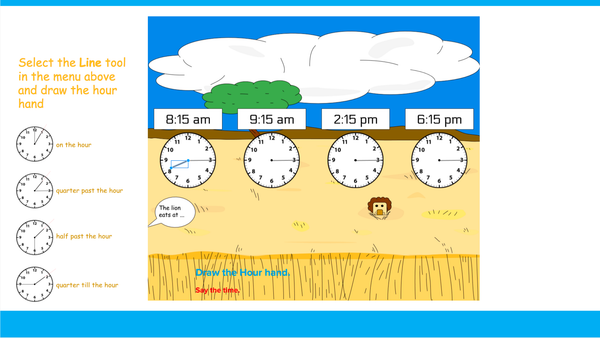 Clocks: Set the Hour