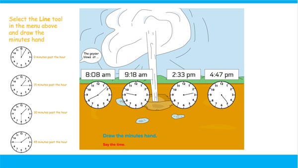 Clocks: Set the Minutes