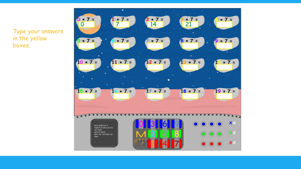 Multiplying and Dividing by Seven