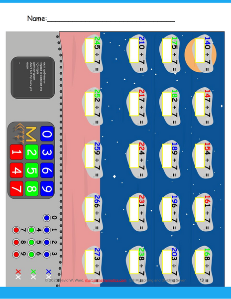 Multiplying and Dividing by Seven