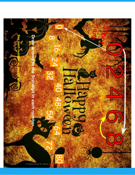 Halloween Skip Counting Fun Pack