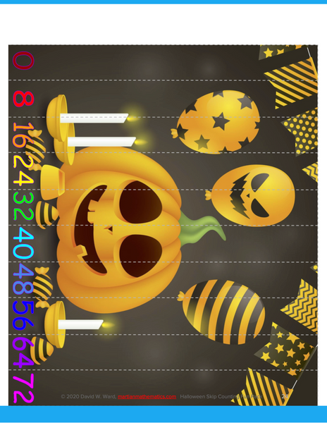 Halloween Skip Counting Fun Pack