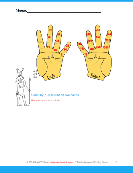 Multiplying and Dividing by Seven