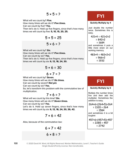 Level 1 Teacher's Guide, Lessons 16-22
