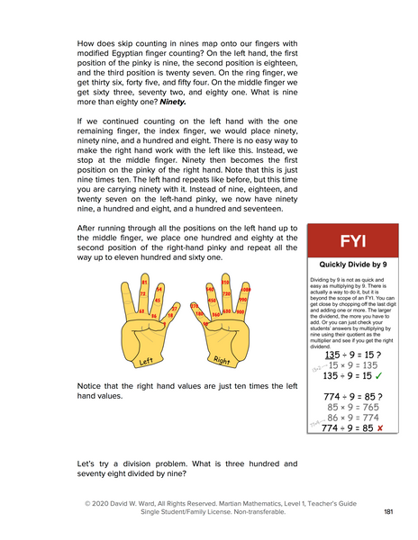 Level 1 Teacher's Guide, Lessons 8-15