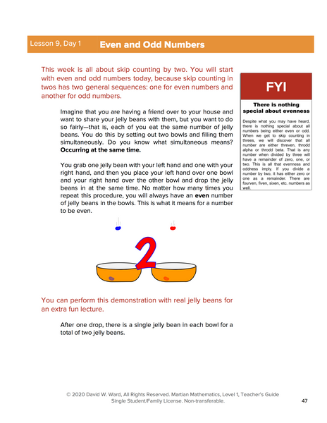 Level 1 Teacher's Guide, Lessons 8-15