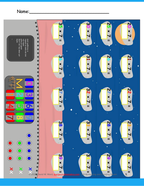Multiplying and Dividing by Seven