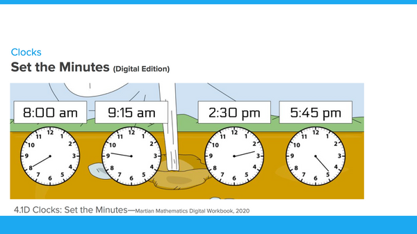 Clocks: Set the Minutes