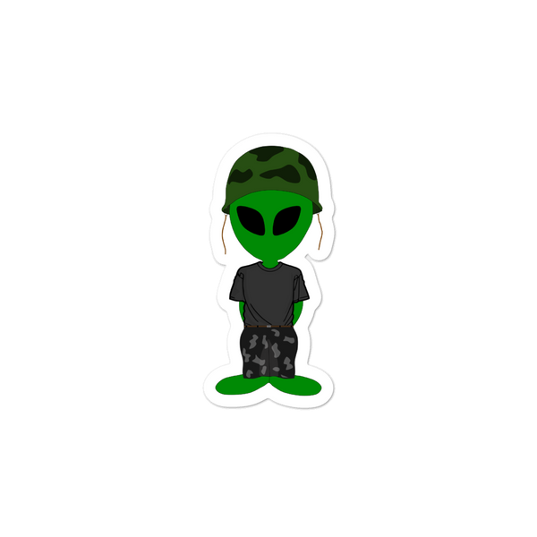 "Robert Martian" Bubble-free stickers