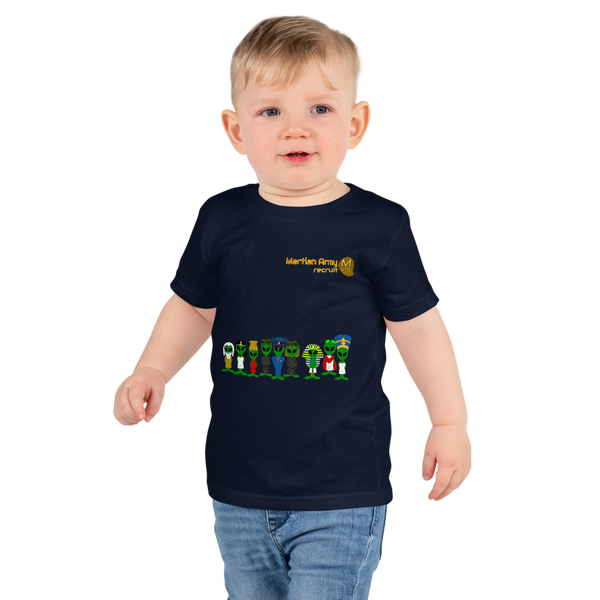 "Martian Army: Recruit" Short sleeve kids t-shirt