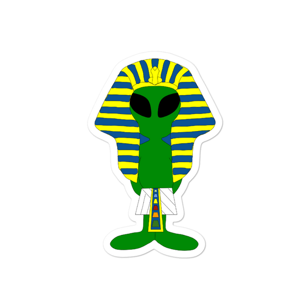 "Tut Martian" Bubble-free stickers