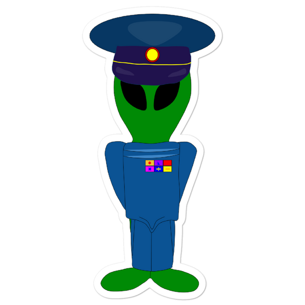 "Hypotenuse Prime" Bubble-free stickers