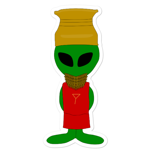 "Enkidu Martian" Bubble-free stickers