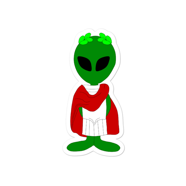 "Caesar Martian" Bubble-free stickers