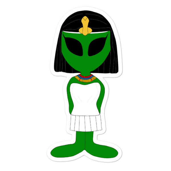 "Cleo Martian" Bubble-free stickers
