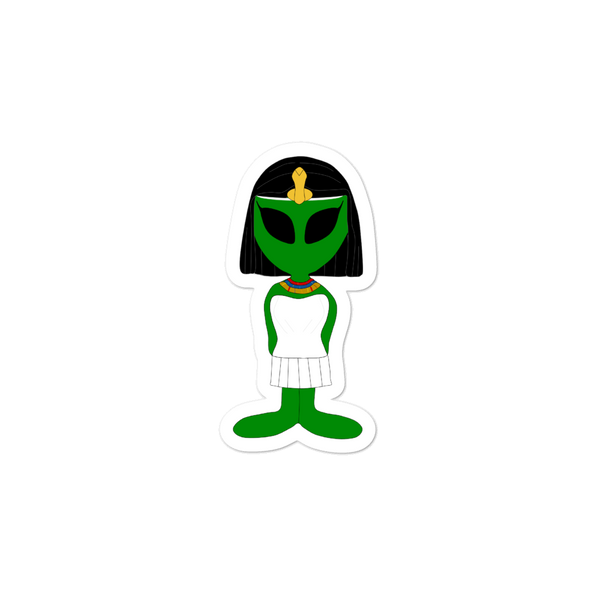 "Cleo Martian" Bubble-free stickers