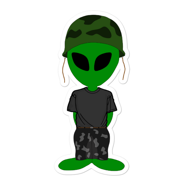 "Robert Martian" Bubble-free stickers