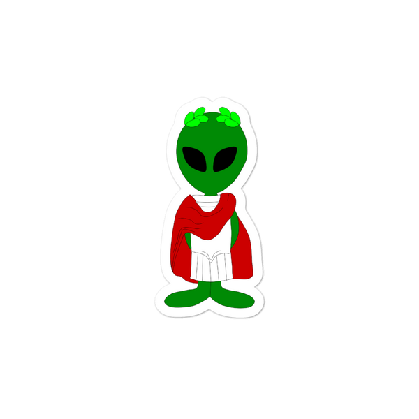 "Caesar Martian" Bubble-free stickers