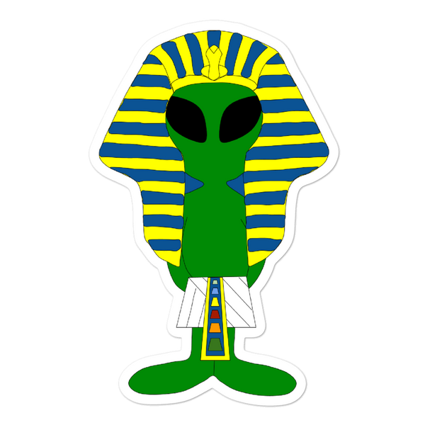 "Tut Martian" Bubble-free stickers