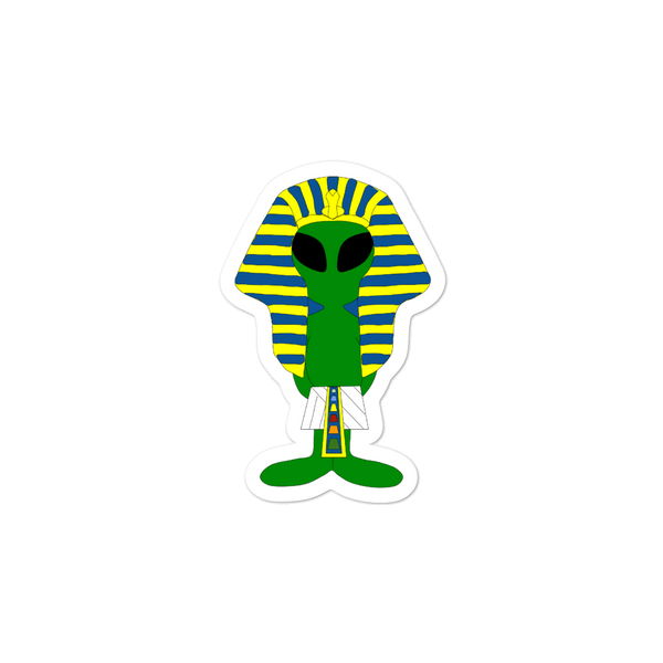 "Tut Martian" Bubble-free stickers