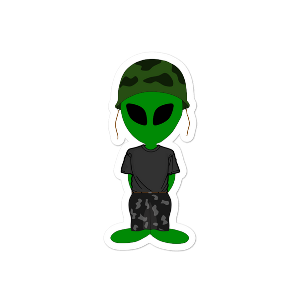"Robert Martian" Bubble-free stickers