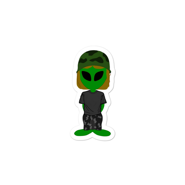 "Sophia Martian" Bubble-free stickers