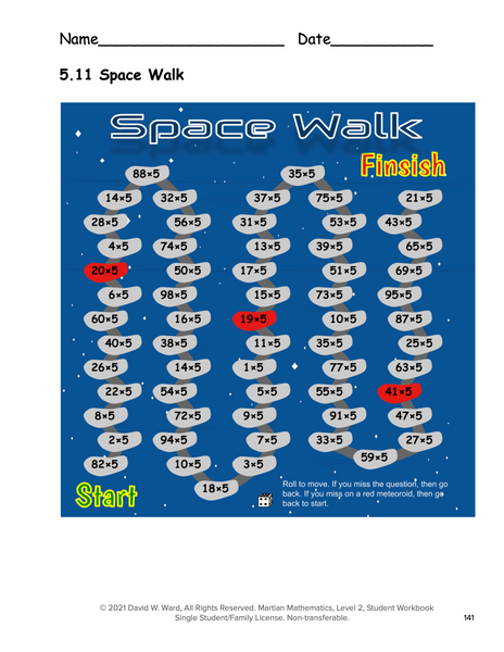 Level 2 Student Workbook, Lessons 1-7
