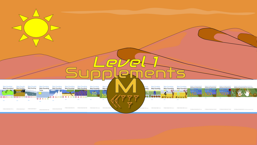 Martian Mathematics Level 1 Supplements