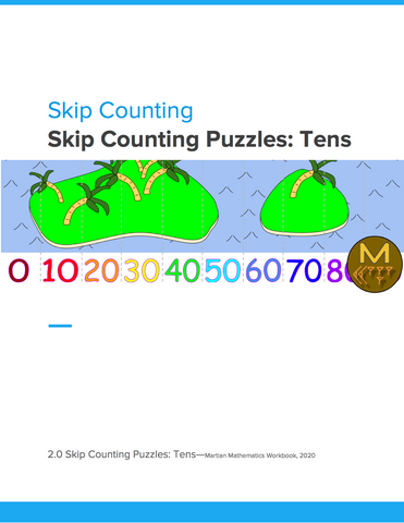 Skip Counting Puzzles: Tens