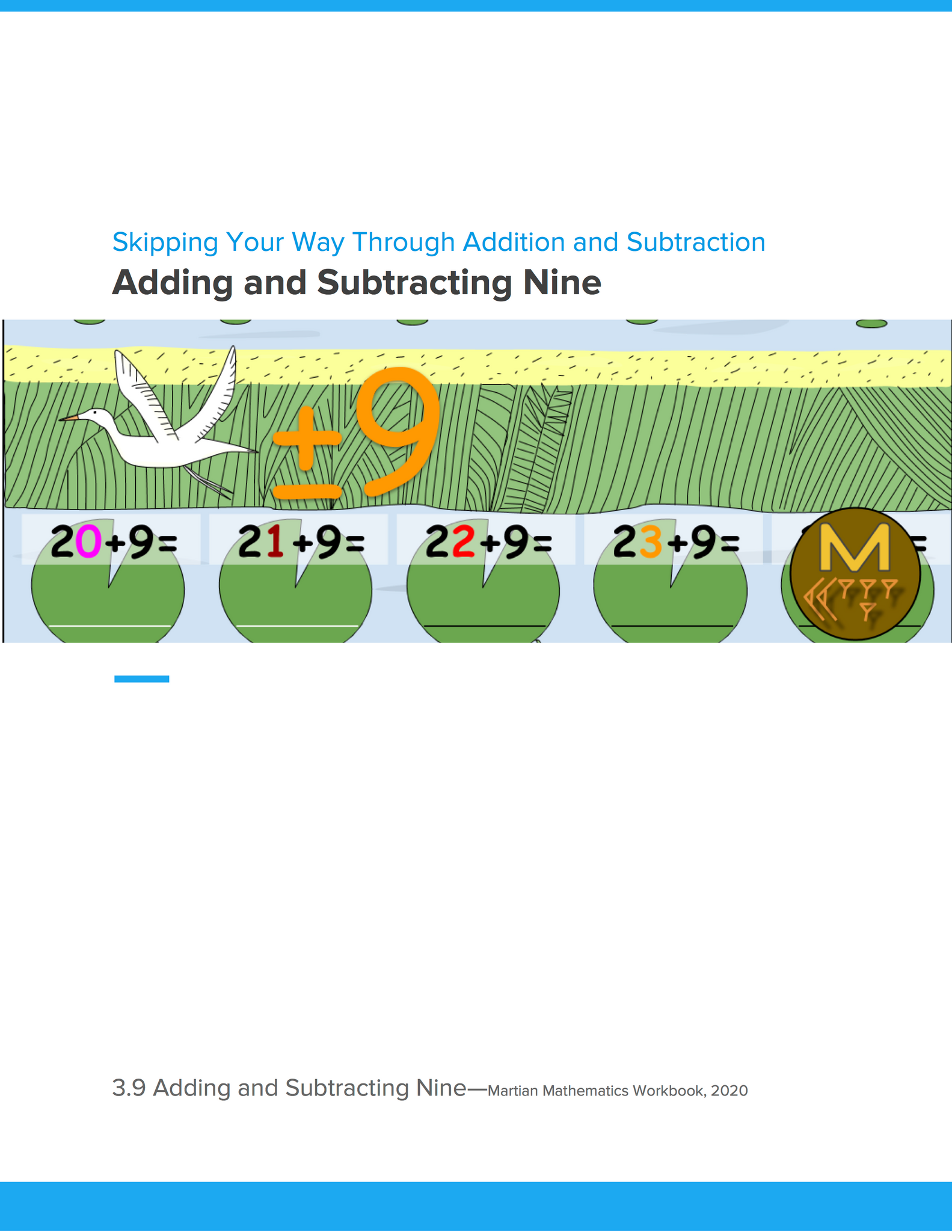 Adding and Subtracting Nine