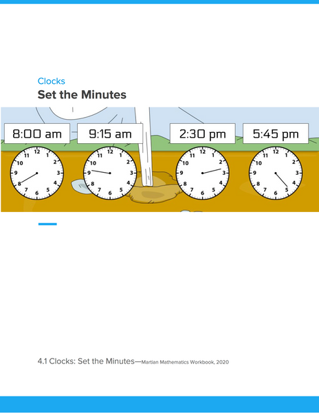 Clocks: Set the Minutes