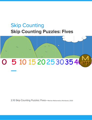 Skip Counting Puzzles: Fives