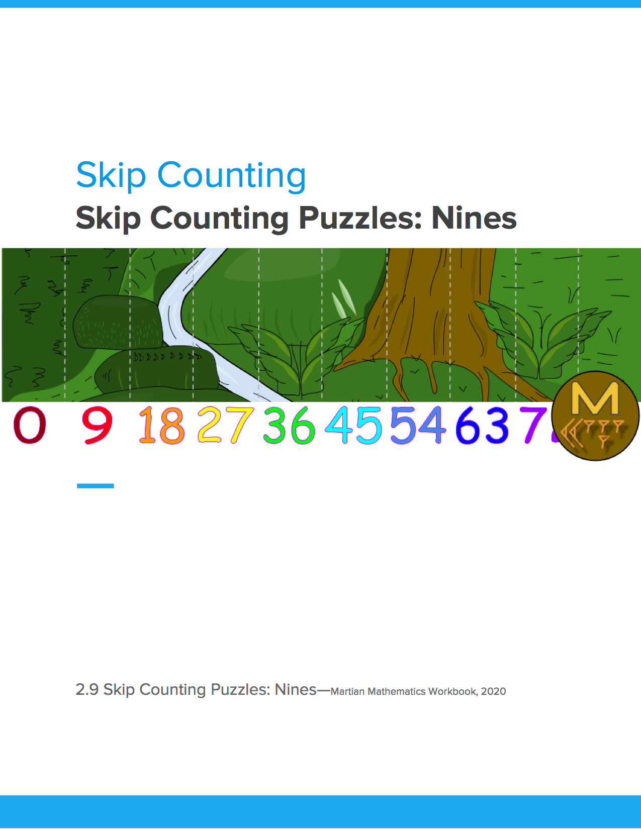 Skip Counting Puzzles Nines Martian Mathematics skip-counting-puzzles-nines-martian-mathematics