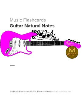 Music Flashcards: Guitar