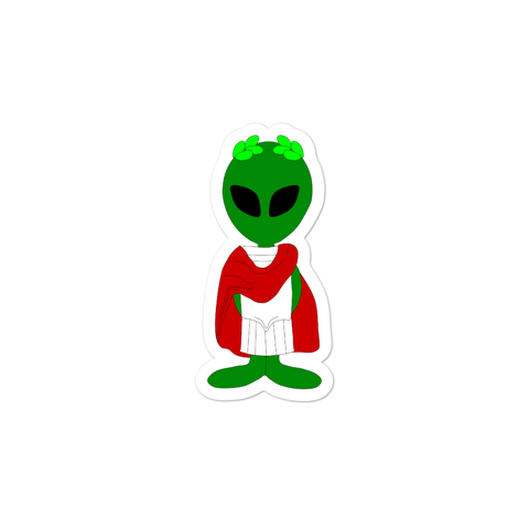 "Caesar Martian" Bubble-free stickers