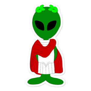 "Caesar Martian" Bubble-free stickers