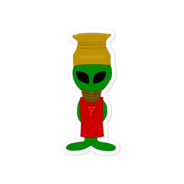 "Enkidu Martian" Bubble-free stickers