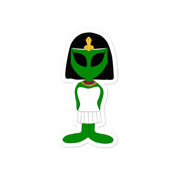 "Cleo Martian" Bubble-free stickers
